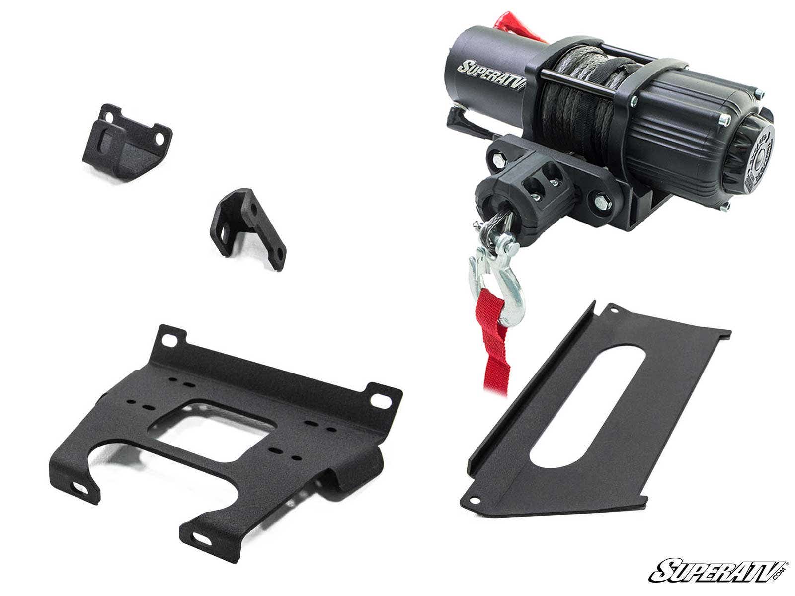 Polaris RZR XP Turbo Winch Mounting Plate | Free shipping