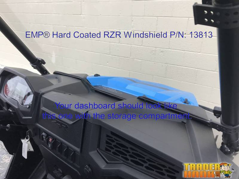 2019-2020 RZR XP1000/Turbo Hard Coated Full Windshield with Fast Straps | UTV ACCESSORIES - Free Shipping
