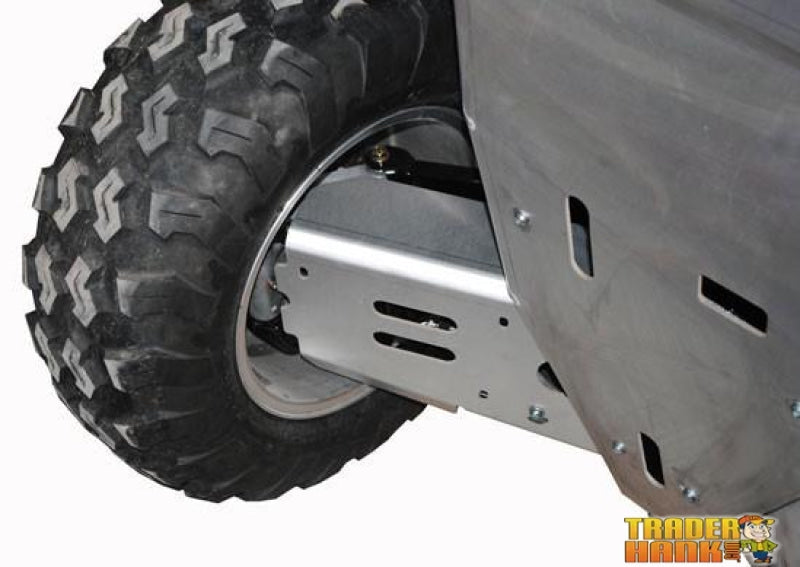 2021 Polaris Sportsman 1000 Base Model Ricochet 8-Piece Complete Aluminum or with UHMW Layer Skid Plate Set | ATV Skid Plates - Free