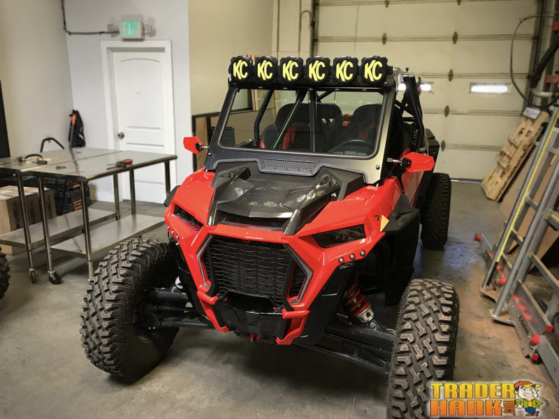 2019-2021 RZR Glass Windshield for CAGEWRX Baja Spec Cage | UTV ACCESSORIES - Free shipping