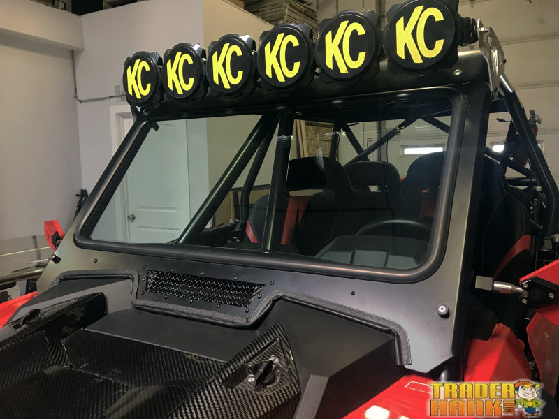2019-2021 RZR Glass Windshield for CAGEWRX Baja Spec Cage | UTV ACCESSORIES - Free shipping