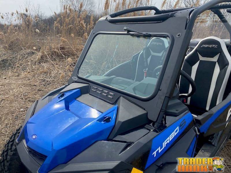RZR Turbo S Laminated Glass Windshield with wiper | UTV ACCESSORIES - Free shipping