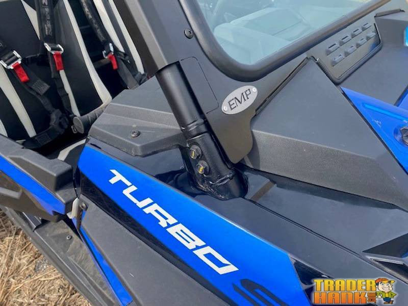 RZR Turbo S Laminated Glass Windshield with wiper | UTV ACCESSORIES - Free shipping