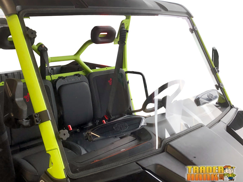 Segway Fugleman Hard Coated Vented Front Windshield | Free shipping