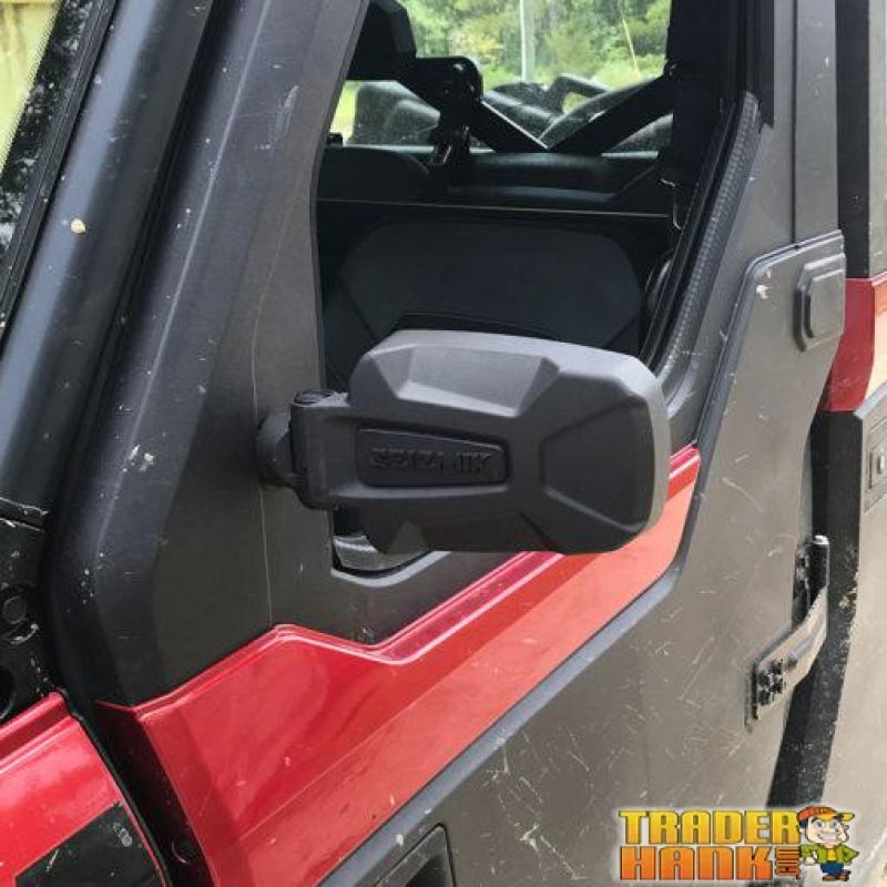 Seizmik Pursuit Night Vision Aluminum Break Away Side Mirrors - Polaris Ranger Pro-fit (Sold in Pairs) | UTV ACCESSORIES - Free shipping