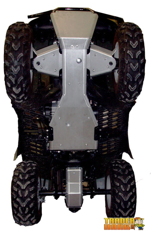Suzuki King Quad 400 Ricochet 5-Piece Complete Aluminum Skid Plate Set | Ricochet Skid Plates - Free Shipping