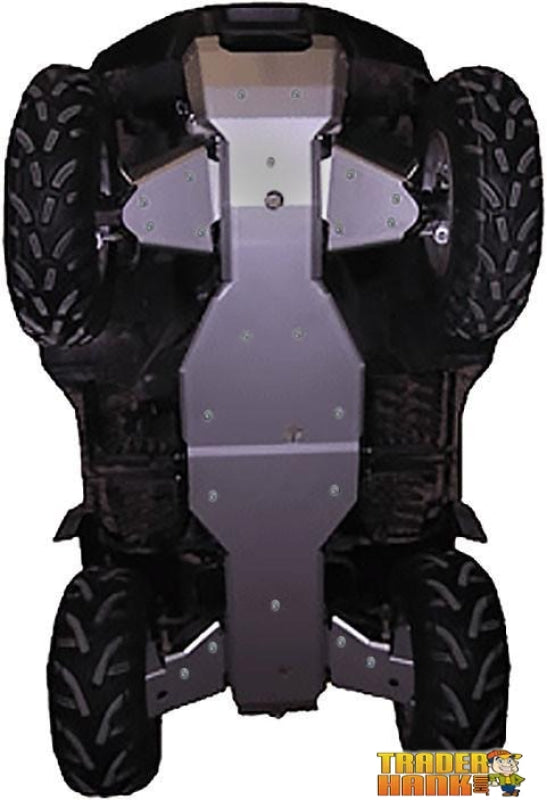 Suzuki King Quad 750 (also 450/500/700) Ricochet 7-Piece Complete Aluminum Skid Plate Set | Ricochet Skid Plates - Free Shipping