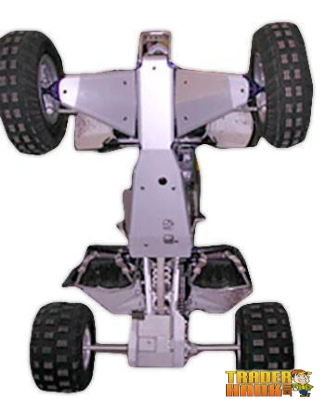 Suzuki LT-R 450 Ricochet 4-Piece Complete Aluminum Skid Plate Set | Ricochet Skid Plates - Free Shipping
