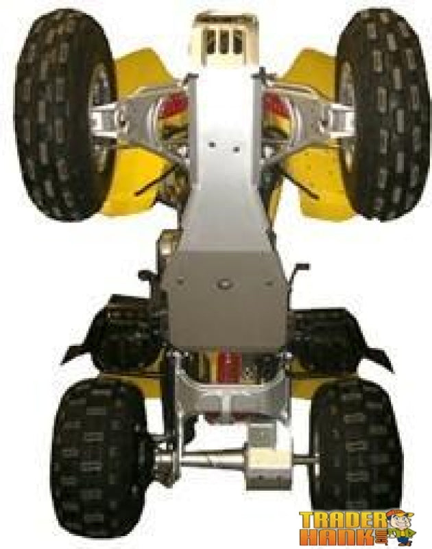 Suzuki LT-Z250 Ricochet 2-Piece Aluminum Skid Plate Set | Ricochet Skid Plates - Free Shipping