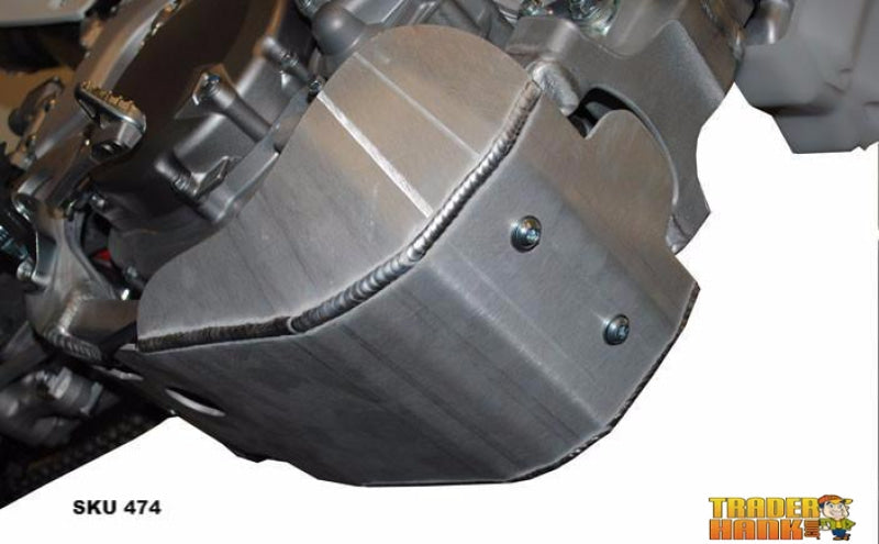 Suzuki RMX450Z Ricochet Aluminum Skid Plate | Dirt Bike Skid Plates - Free Shipping