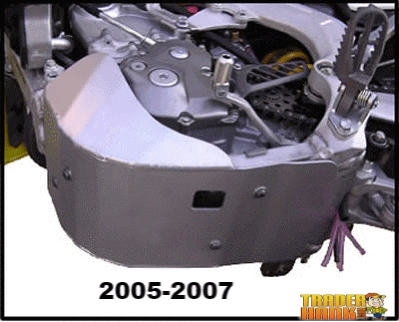 Suzuki RMZ450 Ricochet Aluminum Skid Plate | Ricochet Skid Plates - Free Shipping