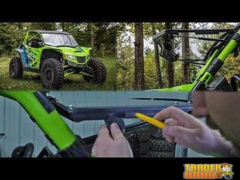 Textron Wildcat XX Flip Windshield | SUPER ATV WINDSHIELDS - Free Shipping