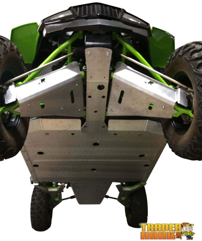 Textron Wildcat XX Ricochet 10-Piece Complete Aluminum Skid Plate Set | Ricochet Skid Plates - Free Shipping