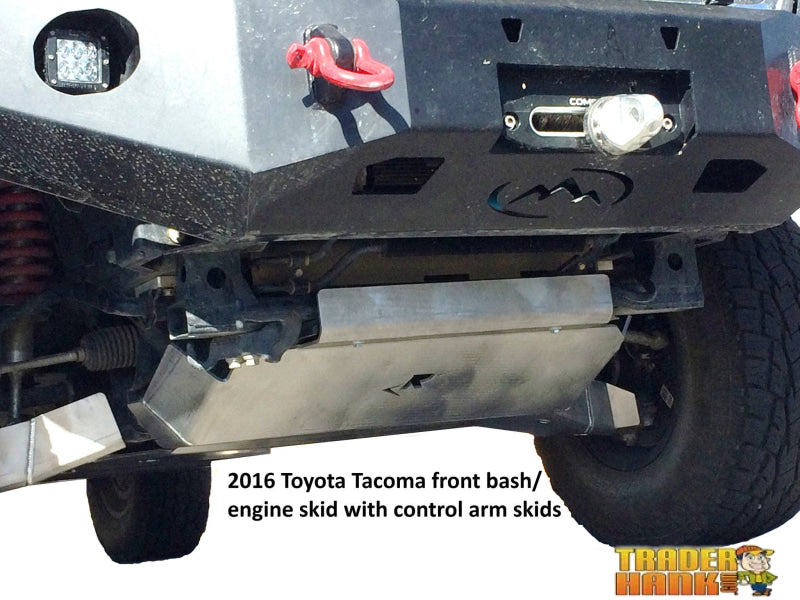Toyota Tacoma Ricochet Heavy Duty Front Bash Plate & Engine Skid Plate | Ricochet Skid Plates - Free Shipping