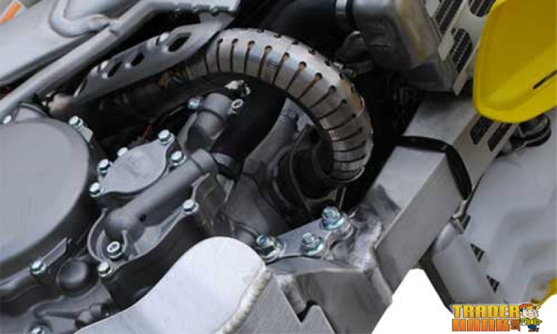 Universal 4-Stroke Ricochet Head Pipe Guard (400-650cc) | Free shipping