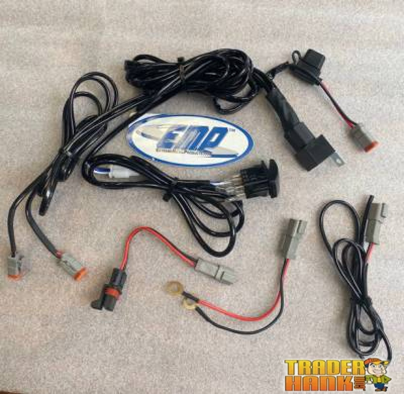 Universal LED Light Bar Wiring Harness (includes Polaris Pulse Bar Plug) | Free shipping