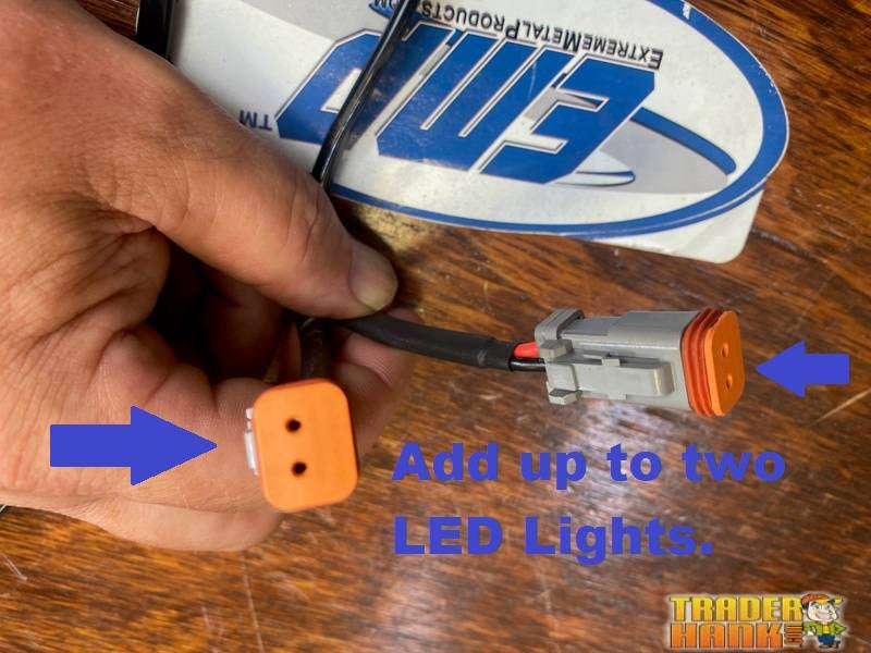 Universal LED Light Bar Wiring Harness (includes Polaris Pulse Bar Plug) | Free shipping