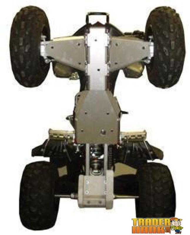 Yamaha Banshee Ricochet 4-Piece Complete Aluminum Skid Plate Set | Ricochet Skid Plates - Free Shipping
