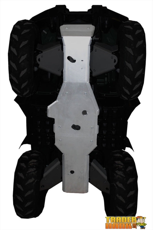 Yamaha Grizzly 450 (350i) Ricochet 2-Piece Full Frame Aluminum Skid Plate | Ricochet Skid Plates - Free Shipping