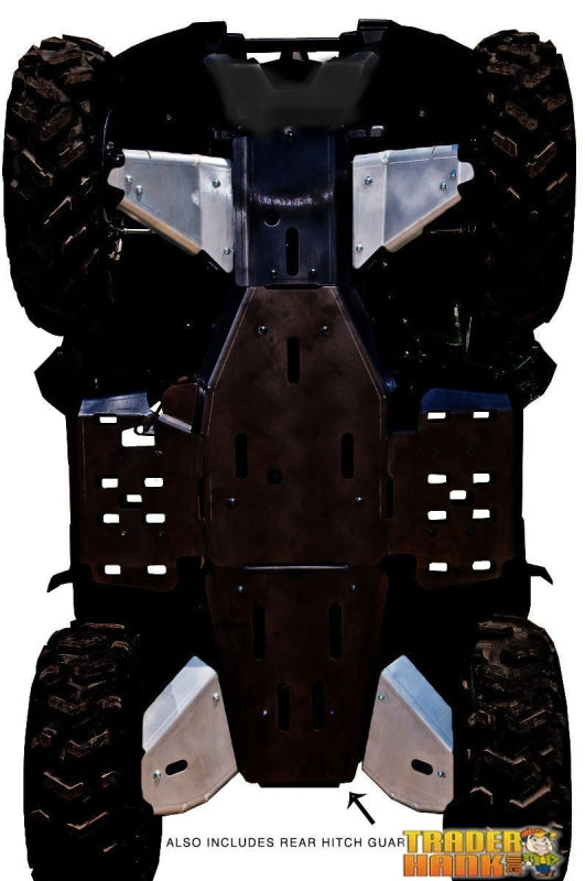 Yamaha Grizzly 550 Ricochet 5-Piece Aluminum A-Arm & CV Boot Guard Set | Ricochet Skid Plates - Free Shipping