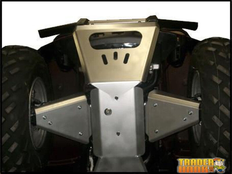 Yamaha Grizzly 660 Ricochet 8-Piece Complete Aluminum Skid Plate Set | Ricochet Skid Plates - Free Shipping