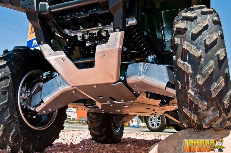 Yamaha Grizzly 700 Ricochet 10-Piece Complete Aluminum Skid Plate Set | Ricochet Skid Plates - Free Shipping