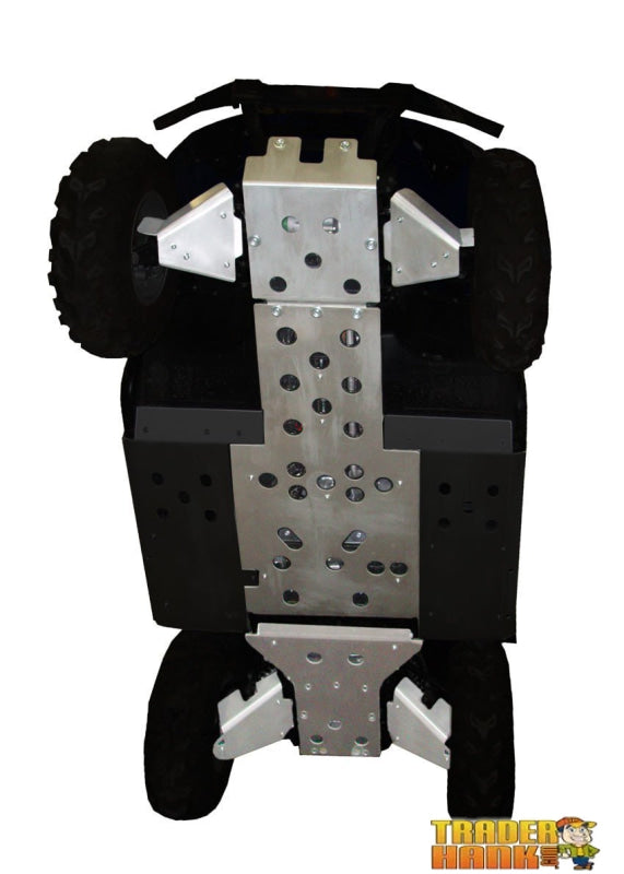 Yamaha Rhino 450 and 660 Ricochet 7-Piece Complete Aluminum Skid Plate Set | UTV Skid Plates - Free shipping