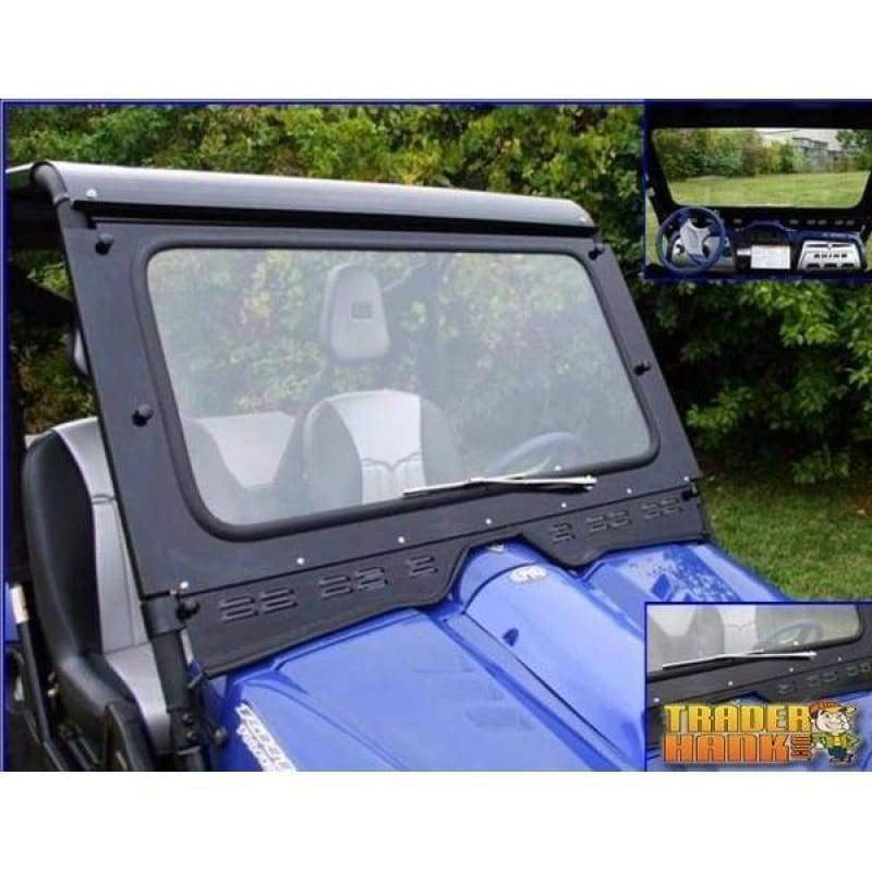 Yamaha Rhino Laminated Safety Glass Windshield with Wiper | UTV ACCESSORIES - Free Shipping