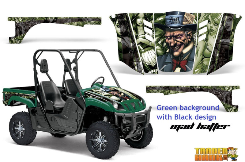 Yamaha Rhino Mad Hatter Graphics | Free shipping