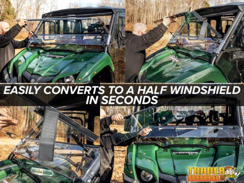 Yamaha Viking 3-in-1 Windshield | UTV ACCESSORIES - Free shipping