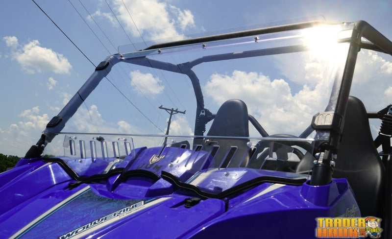 2016-2018 Yamaha Wolverine Aero-Vent Windshield | Utv Accessories - Free Shipping