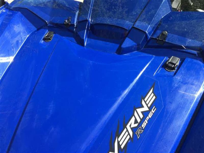 Yamaha Wolverine Half Shield/Wind Deflector Hard Coated Both Sides | UTV ACCESSORIES - Free shipping