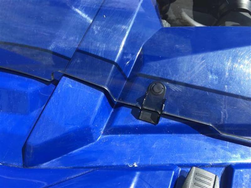 Yamaha Wolverine Half Shield/Wind Deflector Hard Coated Both Sides | UTV ACCESSORIES - Free shipping