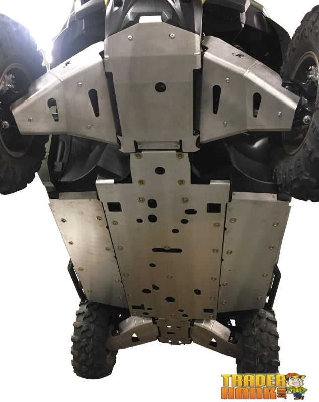 Yamaha Wolverine R Max 4 Ricochet 9-Piece Complete Aluminum Skid Plate Set | UTV Skid Plates - Free shipping