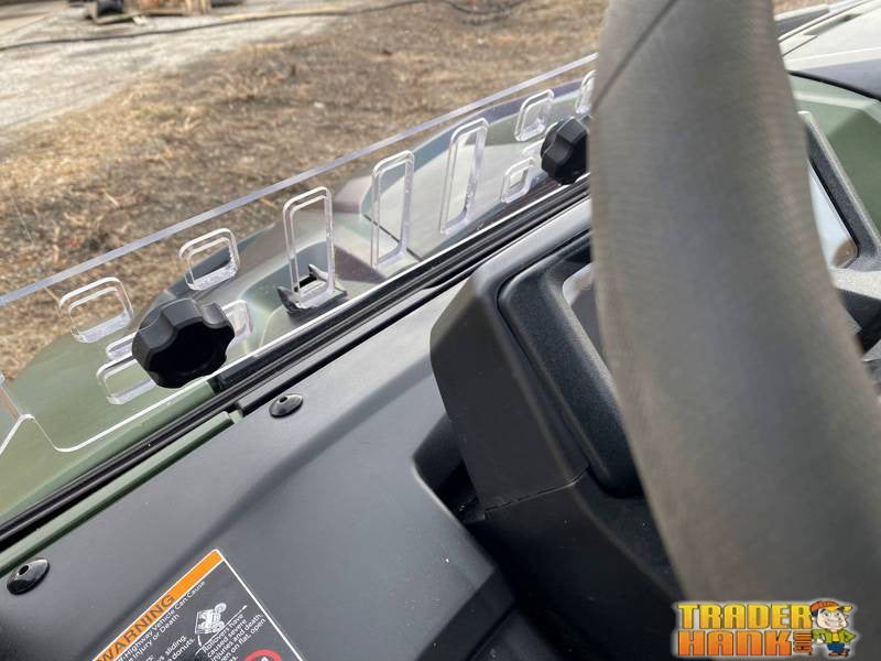 Yamaha Wolverine RMAX 1000 and X2 R-Spec 850 Hard Coated Polycarbonate windshield with Slide Vents