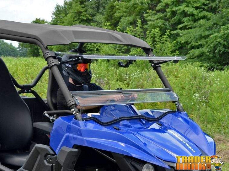 Yamaha Wolverine Scratch Resistant Flip Windshield | SUPER ATV WINDSHIELDS - Free Shipping