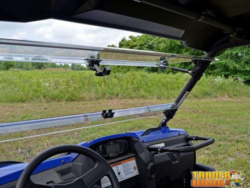 Yamaha Wolverine Scratch Resistant Flip Windshield | SUPER ATV WINDSHIELDS - Free Shipping