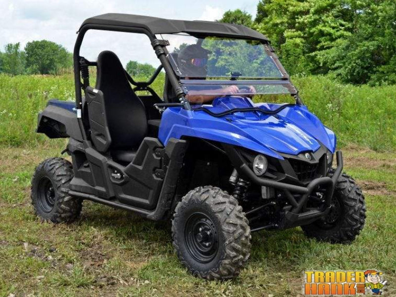 Yamaha Wolverine Scratch Resistant Flip Windshield | SUPER ATV WINDSHIELDS - Free Shipping