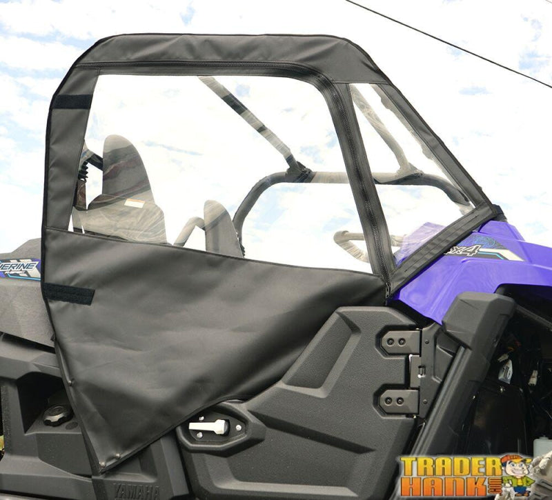 2016-2018 Yamaha Wolverine Soft Door Rear Window Combo | Utv Accessories - Free Shipping