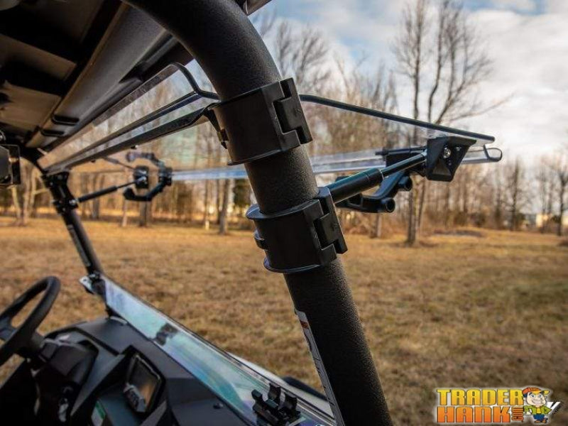 Yamaha Wolverine X2 Scratch Resistant Flip Windshield | SUPER ATV WINDSHIELDS - Free Shipping