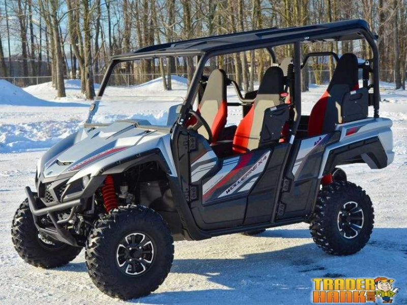 Yamaha Wolverine X4 Half Windshield | SUPER ATV WINDSHIELDS - Free Shipping