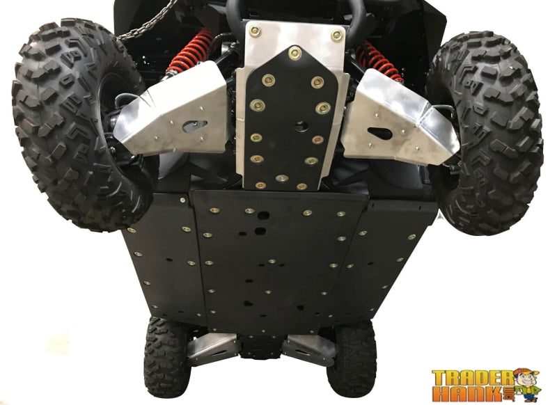 Yamaha Wolverine X4 Ricochet 9-Piece Complete Aluminum Skid Plate Set | Ricochet Skid Plates - Free Shipping