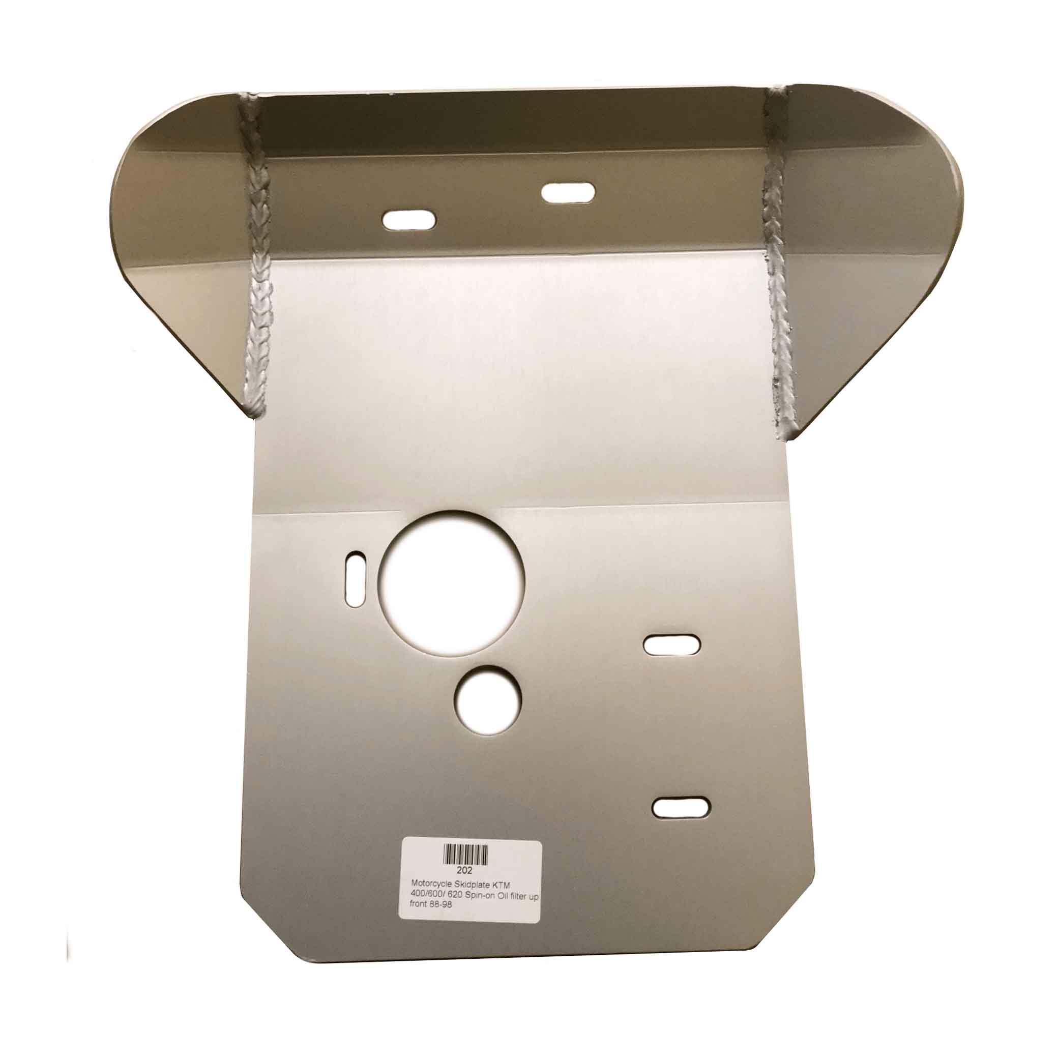 KTM 400/600/620/640 LC-4 Ricochet Aluminum Skid Plate