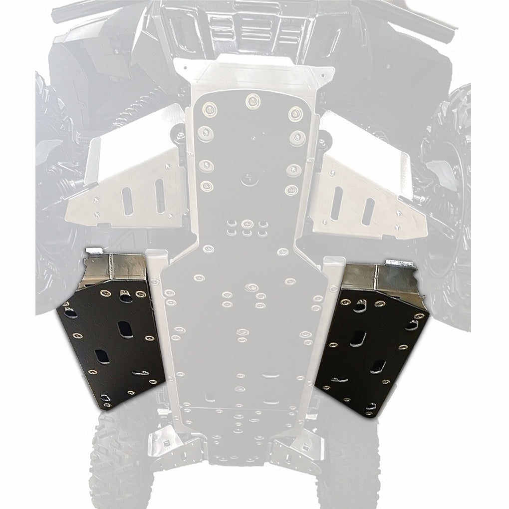 Honda Pioneer 1000 Ricochet 2-Piece Rock Slider & Floor Board Skid Plate Set