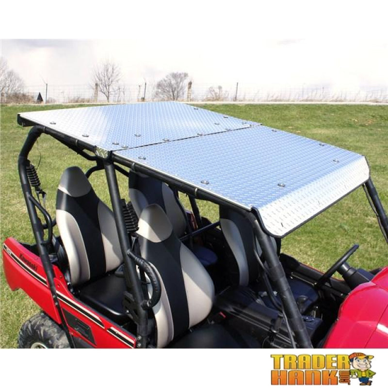 2012-2015 Kawasaki Teryx 4 Aluminum Diamond Plate Hard Top | Utv Accessories - Free Shipping