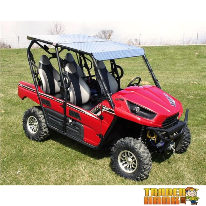 2012-2015 Kawasaki Teryx 4 Aluminum Diamond Plate Hard Top | Utv Accessories - Free Shipping