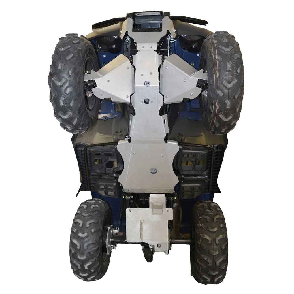 Honda TRX520 FourTrax Foreman (Solid Axle) Ricochet 5-Piece Complete Aluminum Skid Plate Set