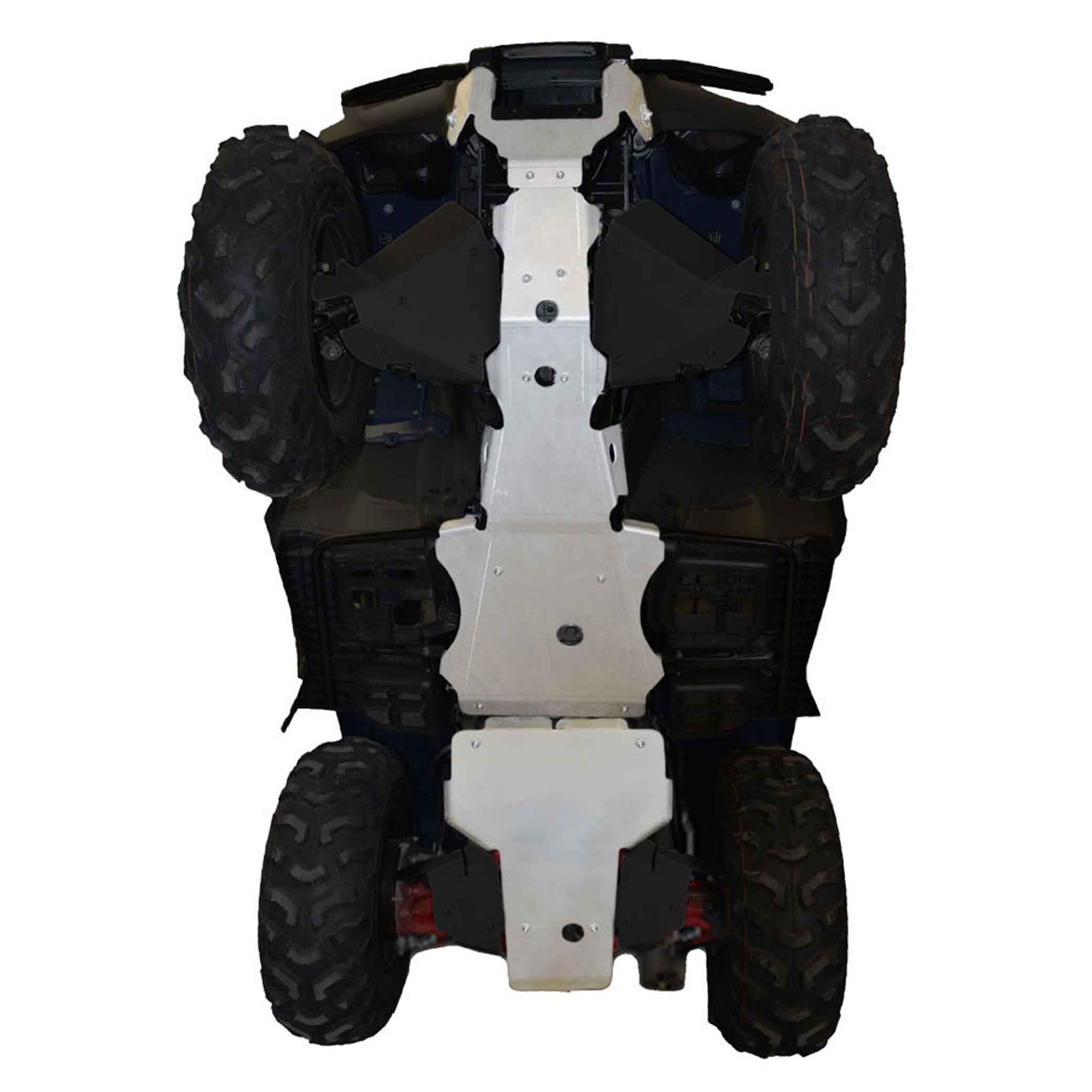 Honda TRX420 FourTrax Rancher (I.R.S) Ricochet 3-Piece Full Frame Skid Plate Set