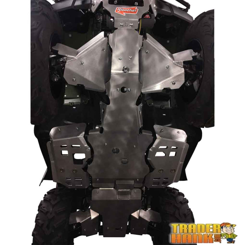 2015-2025 Honda FourTrax TRX520 Rubicon Ricochet 9-Piece Complete Aluminum Skid Plate Set | Free shipping