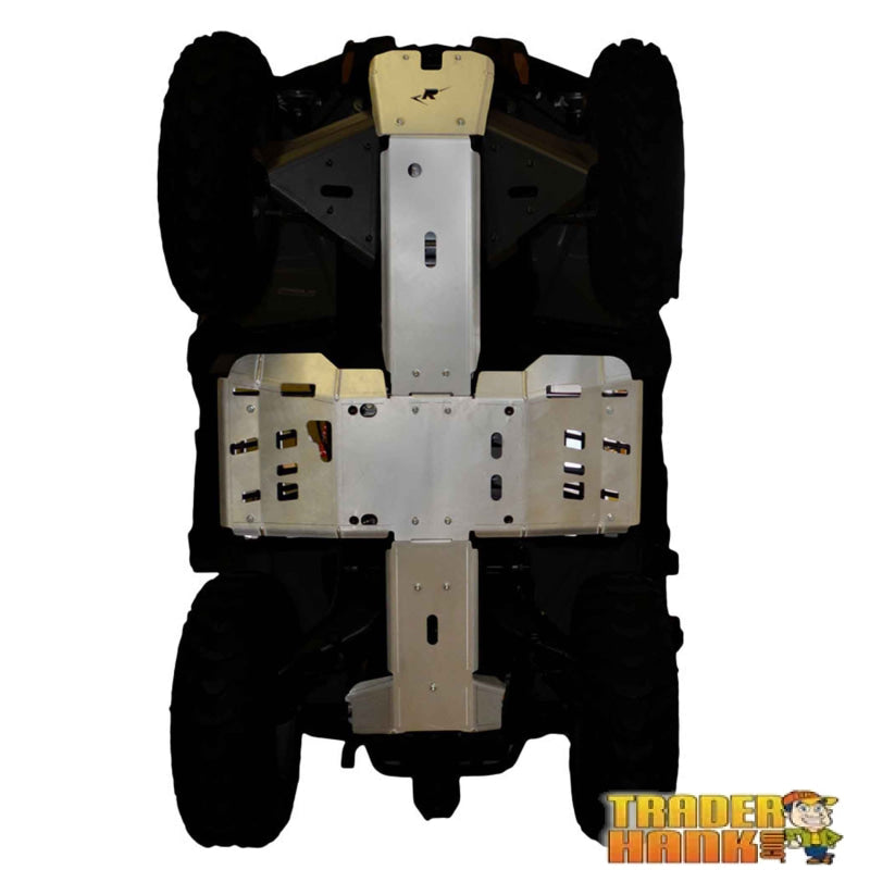 2017-2020 Can-Am Outlander-L 450 MAX Ricochet 4-Piece Full Frame Aluminum Skid Plate Set | Free shipping